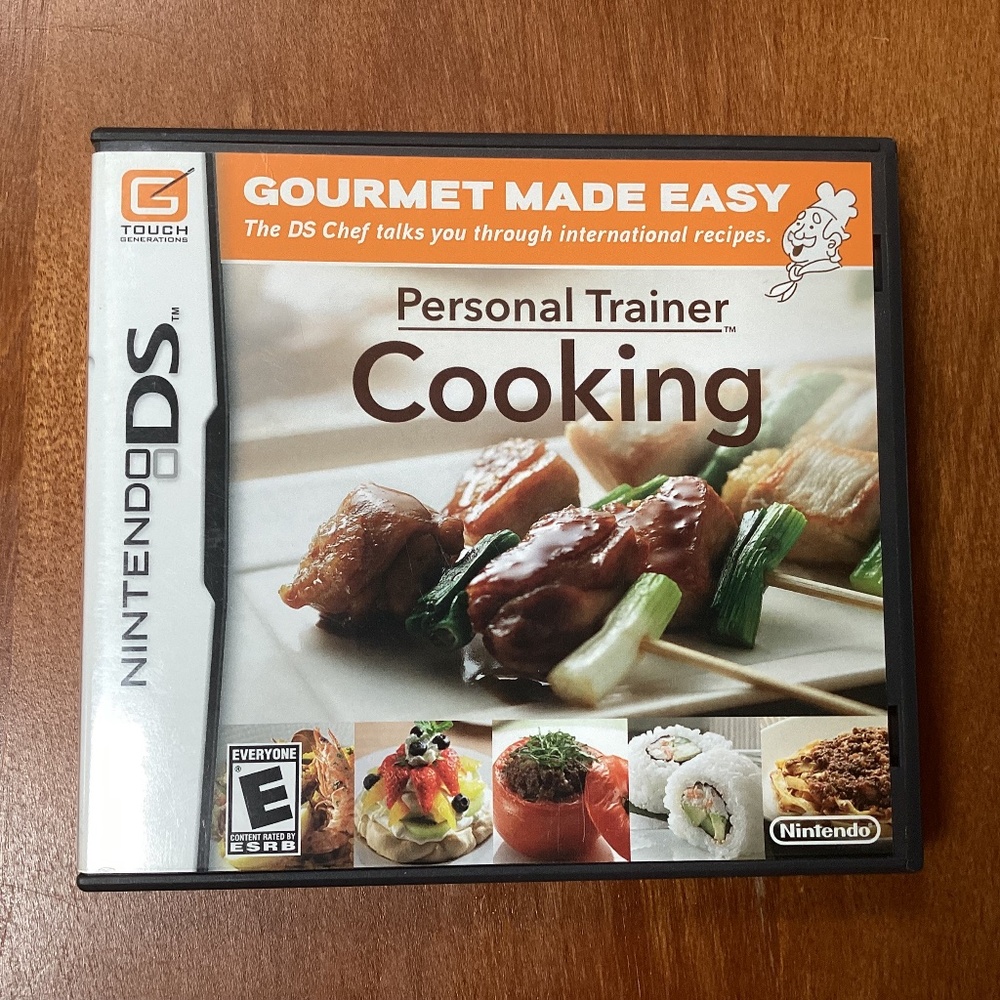 Nintendo DS Game Personal Trainer Cooking
